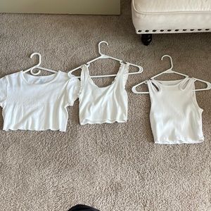 Cropped shirts American eagle xs